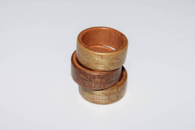 anello doppio legno