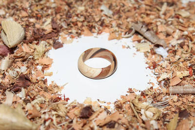 anello legno multilegno stondato